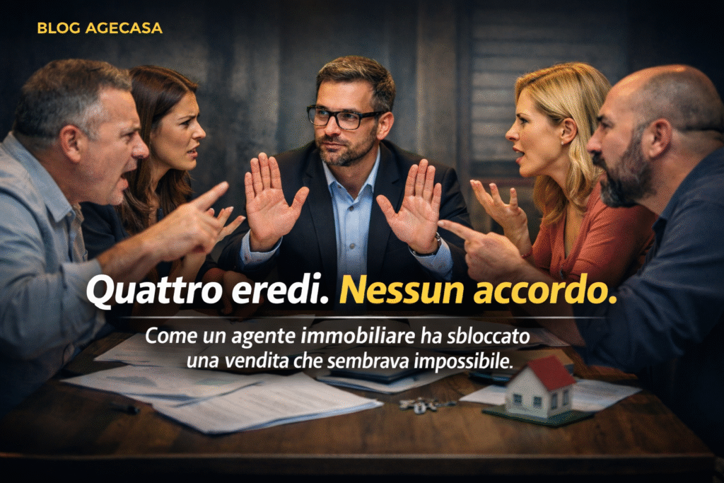 Quattro eredi, zero accordo